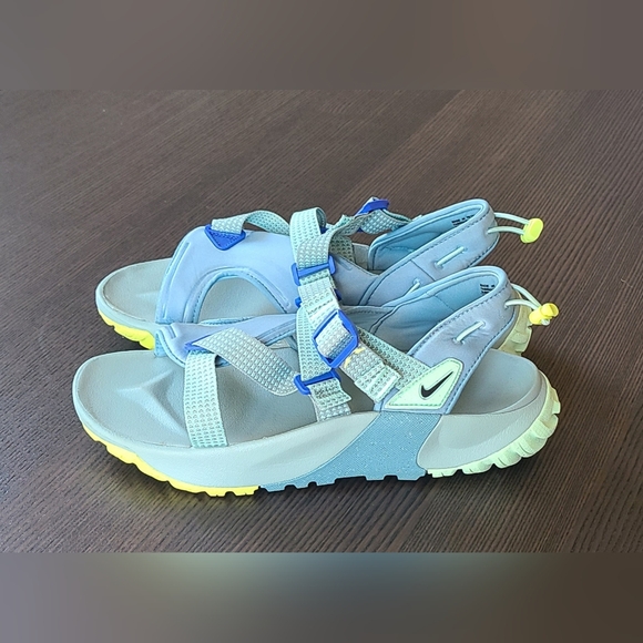 Nike Trail Oneonta Women's Blue/Night Forest Grey ACG Sandal DJ6602-400 … - Picture 3 of 10